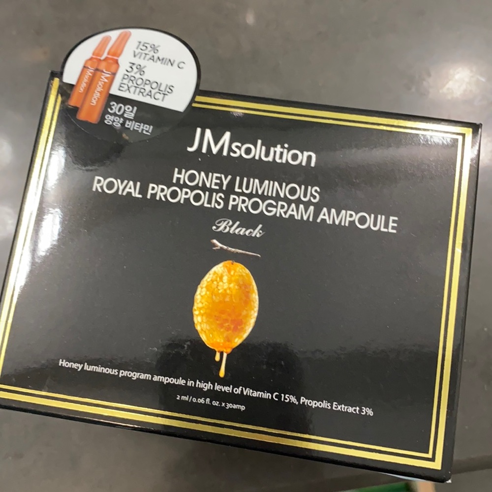 JM Solution honey luminous ampoule